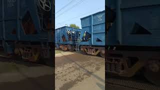 Train crossing near road shorts ytshorts train [upl. by Okwu]