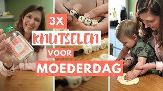 3x knutselen voor Moederdag  Moederdag DIYs [upl. by Iline718]