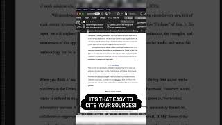 Cite your references in Ms word using Endnote [upl. by Melone837]