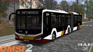 Omsi 2  Golczewo 202  Line 94  MAN New Lions City 18C [upl. by Esdnyl773]