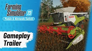 The First Gameplay Trailer for Farming Simulator 23 [upl. by Lagas352]