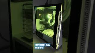 Thermaltake H200 RGB Snow edition [upl. by Rad]