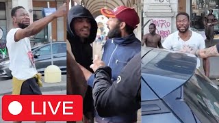 🚨 LIVE Illegal Migrants ATTACK Italians In Rome As Chaos Escalates [upl. by Cestar]