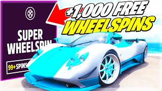 NEW Forza Horizon 5 Money Glitch How To FARM Super WheelSpins FAST Forza Horizon 5 [upl. by Eimmaj]