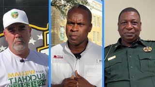 VIDEO Gadsden County Sheriff candidates talk on why they believe they should be the next sheriff [upl. by Aiekal]