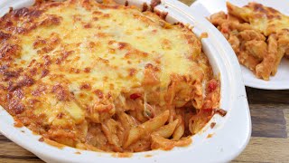 Chicken Pasta Bake Recipe [upl. by Edrahc631]