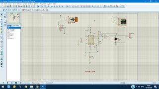 1 Proteus schematic and simulation [upl. by Aihsekal]