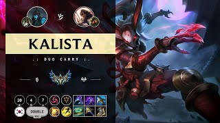 Kalista ADC vs Samira  KR Challenger Patch 1411 [upl. by Yrral]