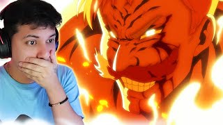 ESCANOR THE ONE VS MELIODAS  Seven Deadly Sins Season 3 Episode 13 Reaction [upl. by Norrek343]