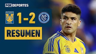 🤯 ELIMINAN A LOS FELINOS  Tigres 12 New York City FC  HIGHLIGHTS  Leagues Cup 2024 [upl. by Atahs]