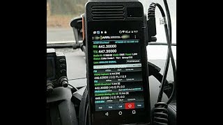 DMR Smartphone RFinder K1 Review And Demo Android DMR UHF [upl. by Zere]