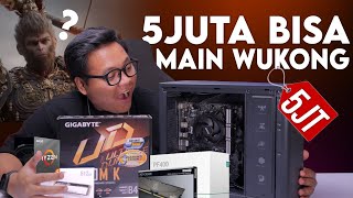 Rakit PC Gaming Under 5 Juta Bisa Main Black Myth  Wukong [upl. by Shelton]