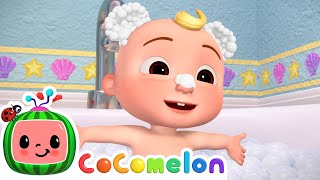 Making Bubble Shapes in the Bath  🍉 CoComelon  JJs Baby Songs 🎶 [upl. by Natty]