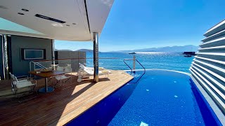 Elounda Beach Hotel amp Villas Cretes most exclusive resort full tour [upl. by Harolda195]