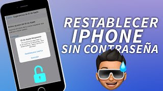 Restaurar o Borrar iPhone sin contraseña 3 MÉTODOS [upl. by Aria]