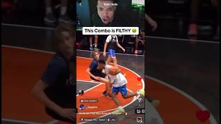 He Broke This Man Down So Smoove🤦🏾‍♂️🔥 shorts basketball voiceover crossover [upl. by Drareg331]