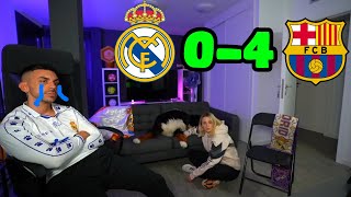 DjMaRiiO REACCIONA A REAL MADRID 04 BARCELONA  EL CLÁSICO [upl. by Dnamron477]