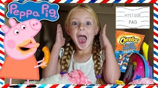 I Mailed Myself in a Box to Peppa Pig OMG It Worked Human Mail Challenge [upl. by Otineb]