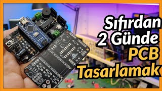 2 Günde PCB Tasarımı Öğrenmek 60 Kartlık Çekiliş [upl. by Euqinoj]