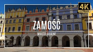 ZAMOŚĆ 4K  klasyczne renesansowe rewelacyjne miasto idealne … w dwa dni street walk  dron [upl. by Avalsorim]