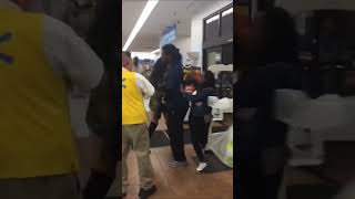 Fight in Walmart 😳😳 w Brass Knuckles [upl. by Perzan]