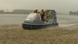 Un proyecto europeo promueve los aerodeslizadores para situaciones de emergencia  futuris [upl. by Nicolella849]