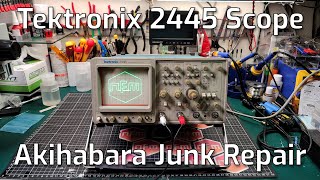 Tektronix 2445 Oscilloscope Repair [upl. by Hailey989]