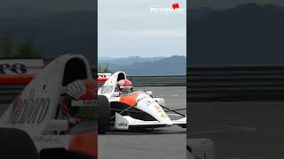 MP46 McLAREN HONDA F11991Ayrton SennaGerhard Berger TEST RUN [upl. by Nnairac]