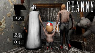 Playing Granny Family Mode Animation Full Gameplay 3 [upl. by Newg]