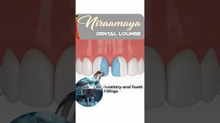 Cosmetic Teeth Gap Filling at Alamcode Attingal Varkala Trivandrum Niraamaya Dental Lounge [upl. by Yoccm]