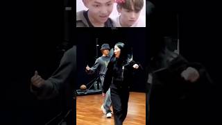 bts reaction JIMINS WHO Dance Practice Behind the scenes njimin jiminmuse jiminwho btsshorts [upl. by Edrick388]