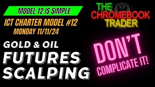 Scalping  ICT Charter Model 12  Keep it Simple  11112024 [upl. by Adamson801]