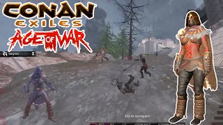 Conan Exiles PVP Server Exiliados Sur 20 🤡🤬 🚨 conanexiles entertainment gameplay [upl. by Neyut314]