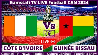 Côte dIvoire vs Guinée Bissau En Direct CAN 2024 Commenté en temps réel  Gamstafi TV [upl. by Celestia]