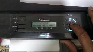 Samsung Xpress C480W Check Toner Level Without Computer [upl. by Oswald]