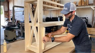 making FURNITURE with POCKET HOLES full video [upl. by Lemcke]