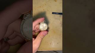 Ladies watch battery replacement watches luxurywatch timepieces watchtools [upl. by Niran259]