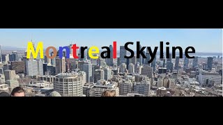 MONTREAL CANADA  SKYLINE 4K  Mount Royal [upl. by Melantha378]