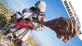 Assassins Creed Odyssey Herakless Mace Location  Legendary Blunt Weapon [upl. by Lotus]