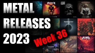 New Metal amp Hard Rock releases 2023 – Week 36 4th  10th September 2023 [upl. by Pollock]