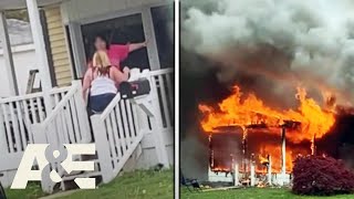 Woman TORCHES House After A Breakup Fight  Neighborhood Wars  AampE [upl. by Any]