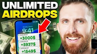 Get UNLIMITED CRYPTO AIRDROPS 2024 FULL TUTORIAL [upl. by Lindberg]