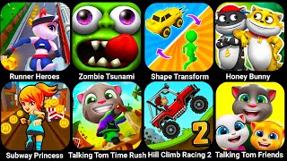 Runner Heroes Runner Coaster Pet Gold Run Sonic Dash Unicorn Dash Mini Racing Adventure [upl. by Henni726]