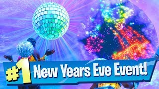 Fortnite New Year Event Gameplay  2018 Recap Talk [upl. by Anilahs486]