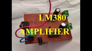 LM380 25W Audio Power Amplifier shorts [upl. by Annovahs]