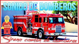 Sonido Sirena de Bomberos  Alarma de BOMBEROS SONIDO [upl. by Vlada946]