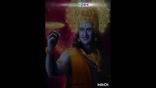 Hare Ram Hare Krishna song🦚🙏😌Ghalin lotangan vandin charan lyrics🧿💗 Shri Krishna Status🥰💫 [upl. by Aisatnaf]