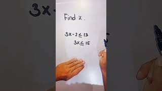 Find x inequalities 2 [upl. by Donna839]