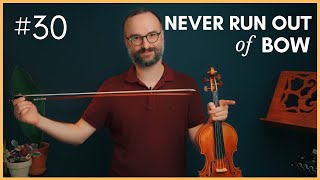 My favorite bow arm trick for more sound  Violin Technique [upl. by Dlorrej]