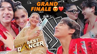 THE GRAND FINALE VLOG 😍❤️  India’s best dancer [upl. by Ynnaej718]